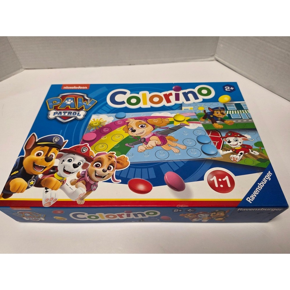 Ravensburger PAW Patrol Colorino board game color‎ learning preschool